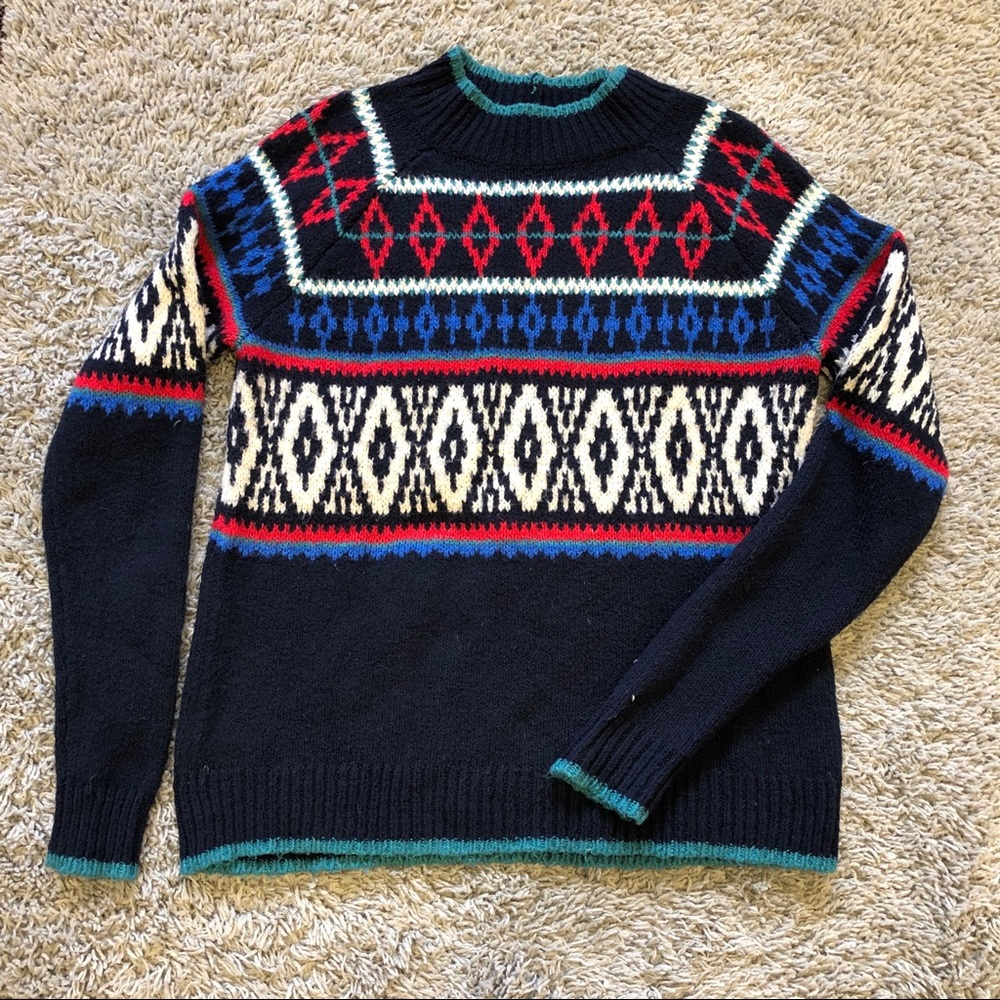 American Eagle Patterned Sweater - image 1